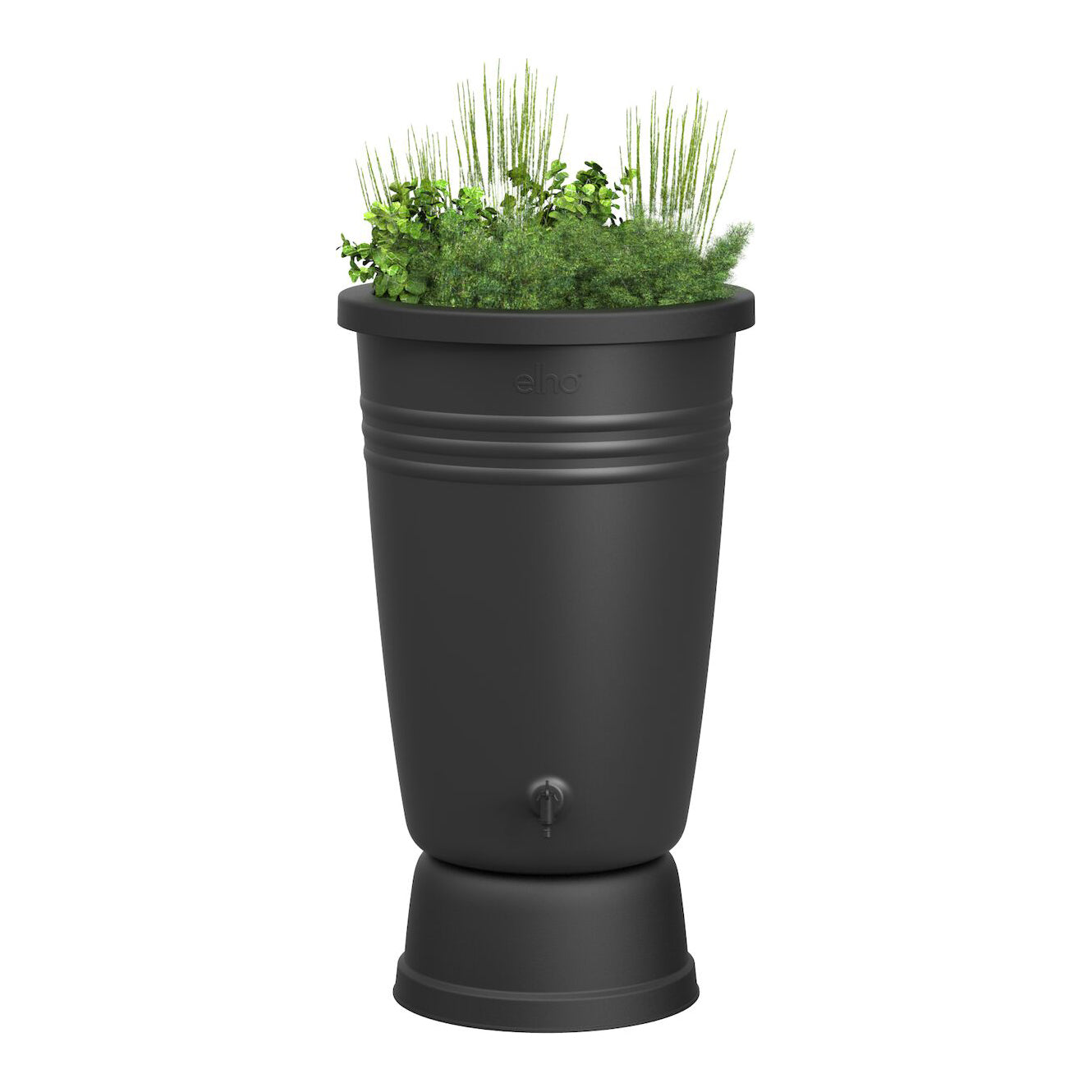 elho Green Basics Plus Regenton 110 L - Zwart