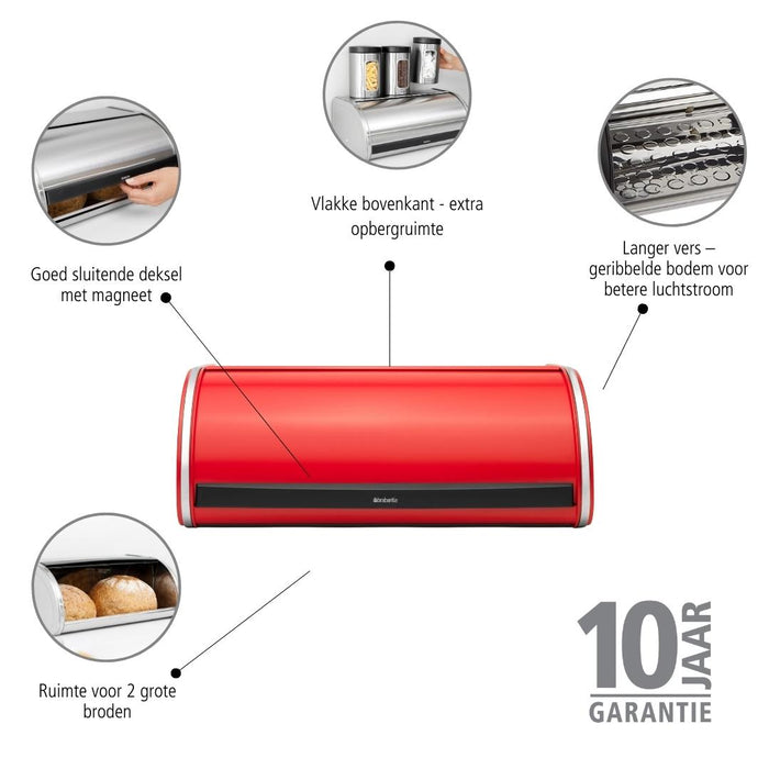 Brabantia Broodtrommel met schuifdeksel