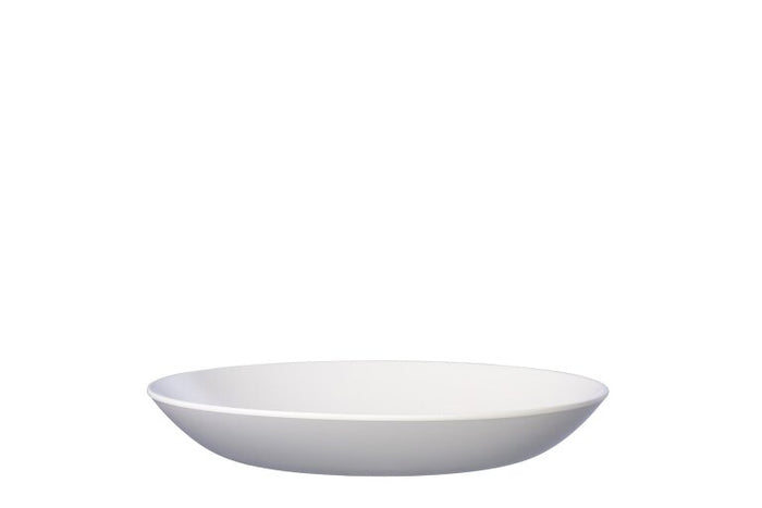 Diep bord Flow 220 mm - wit