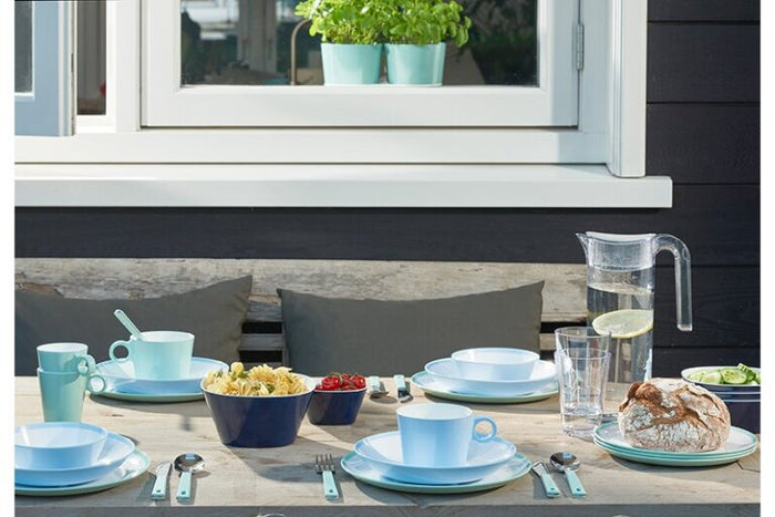 Ontbijtbord Flow 230 mm - wit
