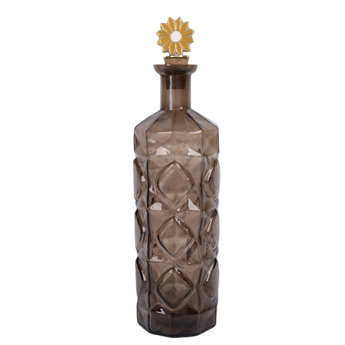 À la Daisy enamel bottle stopper mustard