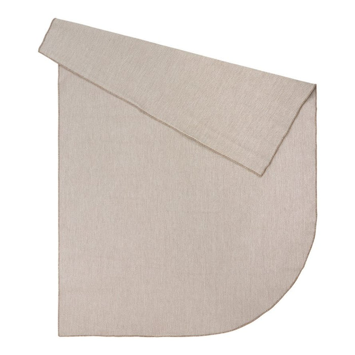 Buitenkleed Mono - Naturel|wit - EVA Interior-Ronde Hoek 240x340cm (M)