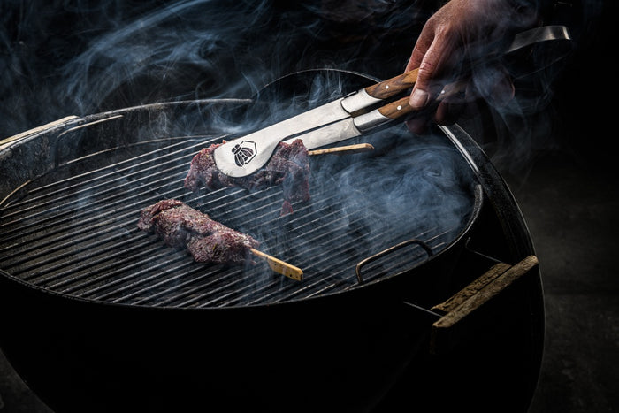 Laguiole Style de Vie Luxury Line BBQ Set - Olijfhout - 2-delige set