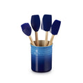 Le Creuset Pot met 4 Spatels - Azure