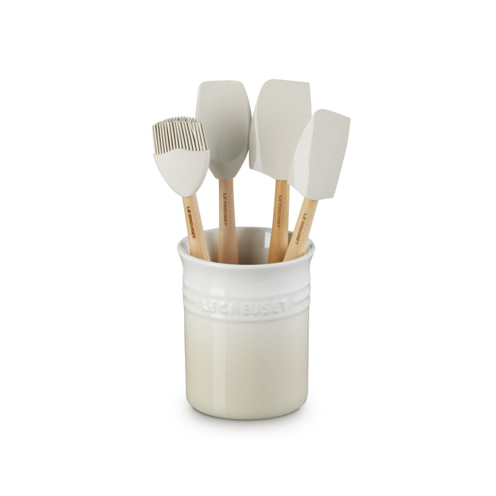 Le Creuset Pot met 4 Spatels - Meringue