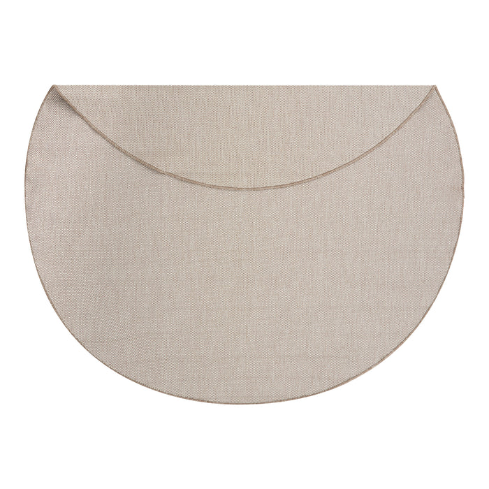 EVA Interior - Buitenkleed Mono - Naturel|wit - Rond 240 Ø - (XL)