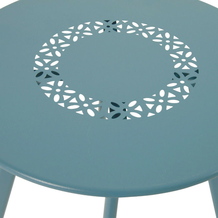 Lesli Living Bijzettafel Dali Blauw 45 cm