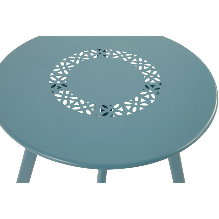 Lesli Living Bijzettafel Dali Blauw 50 cm