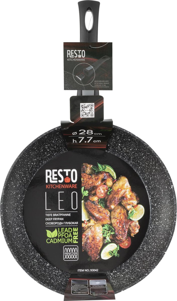 Resto Kitchenware - Leo - Koekenpan - Diepe koekenpan -  Ø28cm