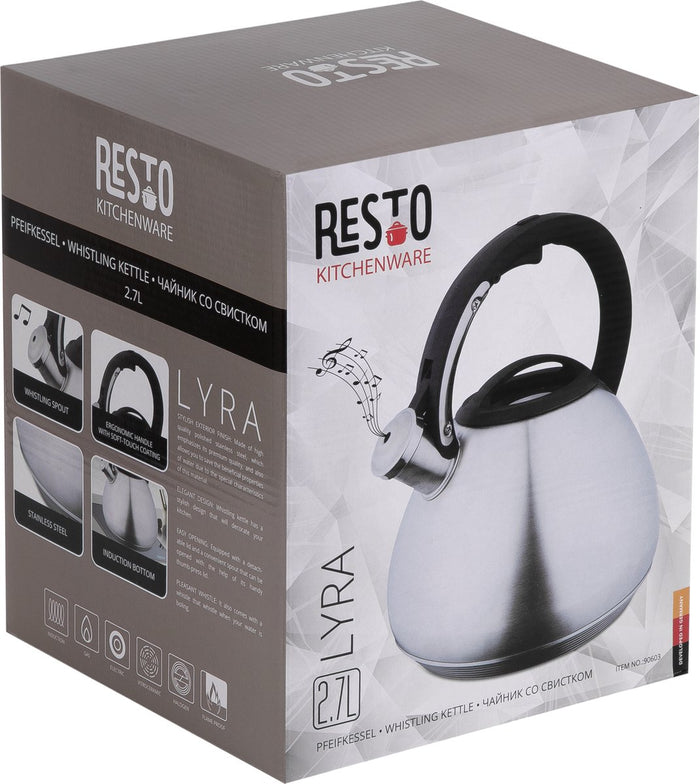Resto Kitchenware - Theeketel - Inductie - Theekan - Theepot - RVS