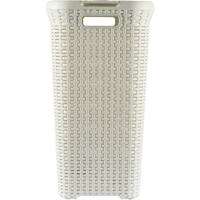 Curver Style Wasmand met Deksel 60L + Wasmand 45L - Wit