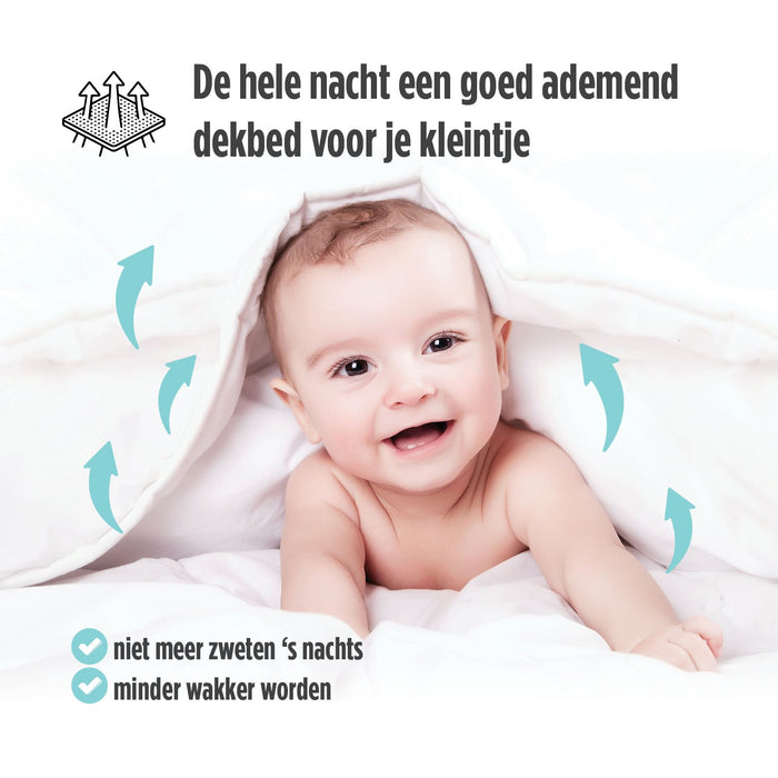 Miauw Peuterdekbed + Kussen - 80x120 cm + 40x60 cm