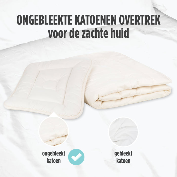 Miauw Peuterdekbed + Kussen - 80x120 cm + 40x60 cm
