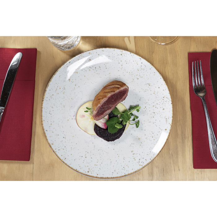Hazel & Bos Juntos Picadas ontbijtbord - 24 cm - 6 stuks - porselein