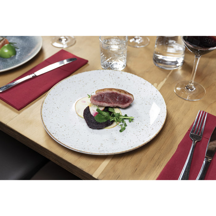 Hazel & Bos Juntos Picadas ontbijtbord - 24 cm - 6 stuks - porselein