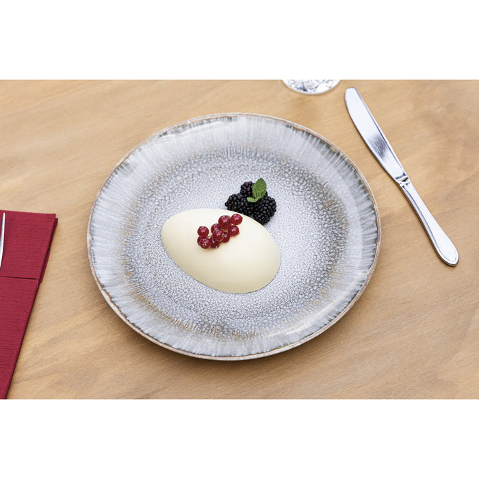 Hazel & Bos Juntos Blanco Artico dinerbord - 27 cm - 6 st - porselein