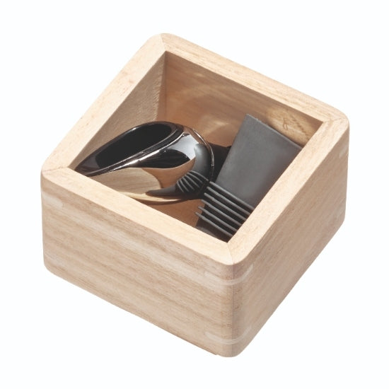 Lade Organizer, 7.6 x 7.6 x 5 cm, Paulownia Hout, Beige - iDesign | Th