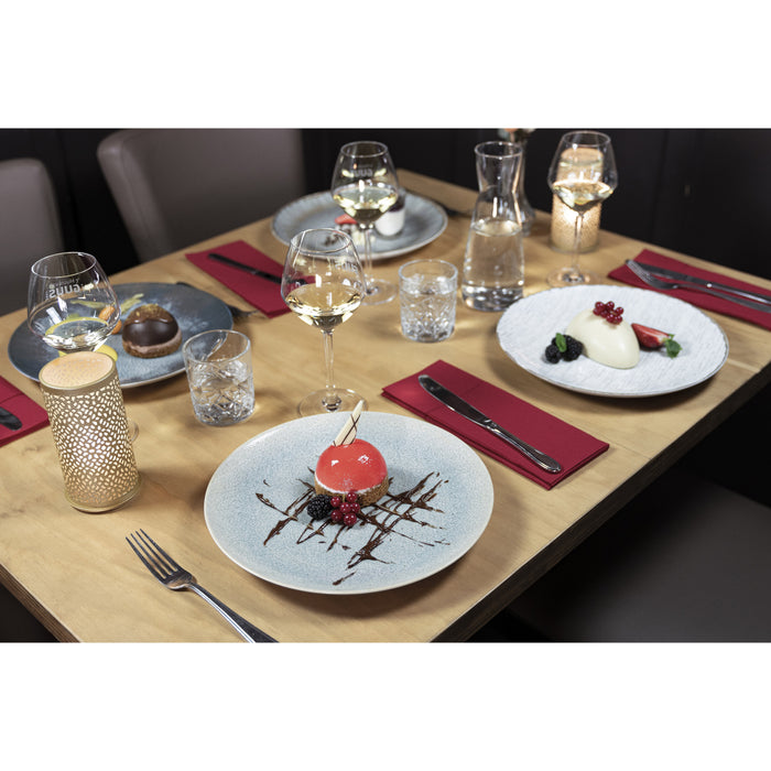 Hazel & Bos Juntos Granulado Pastel dinerbord - 27cm - 6 st -porselein