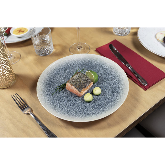 Hazel & Bos Juntos Granulado dinerbord - 27 cm - 6 stuks - porselein