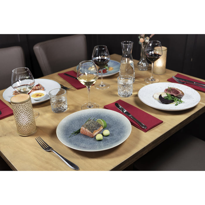 Hazel & Bos Juntos Granulado dinerbord - 27 cm - 6 stuks - porselein