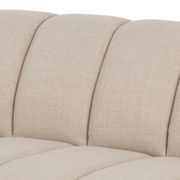 by fonQ Cloud Hoekbank met Chaise Longue Links - Beige