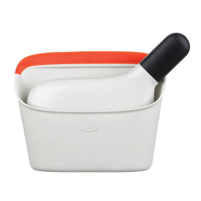 OXO Good Grips stoffer en blik - compact