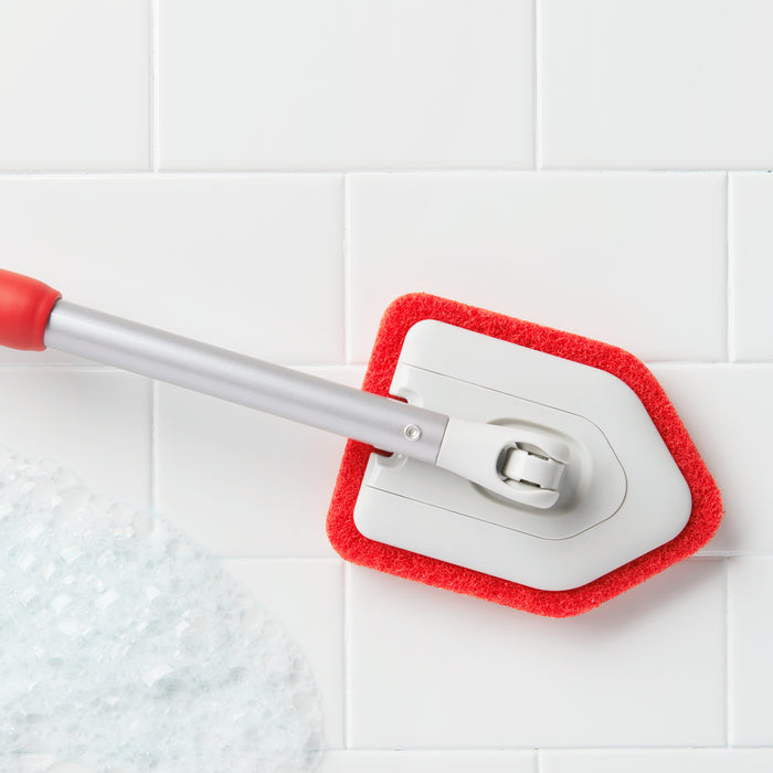 OXO Good Grips schrobborstel - uitschuifbaar