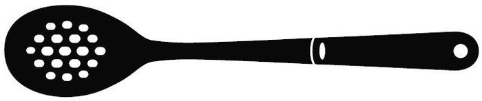 OXO Good Grips groentelepel nylon - BPA-vrij - met gaatjes