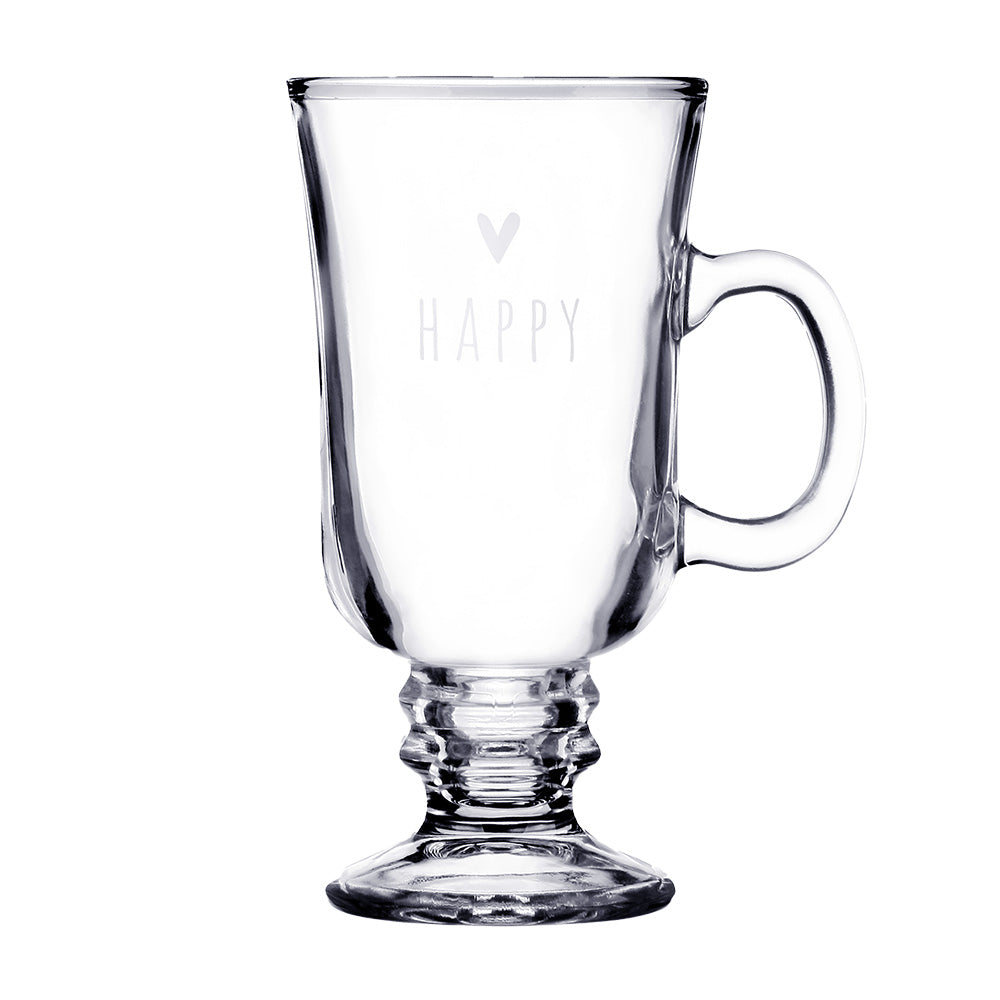 Clayre & Eef Theeglas 200 ml Glas Hart