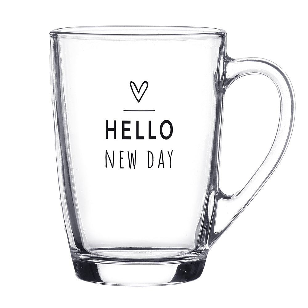 Clayre & Eef Theeglas 300 ml Glas Hart