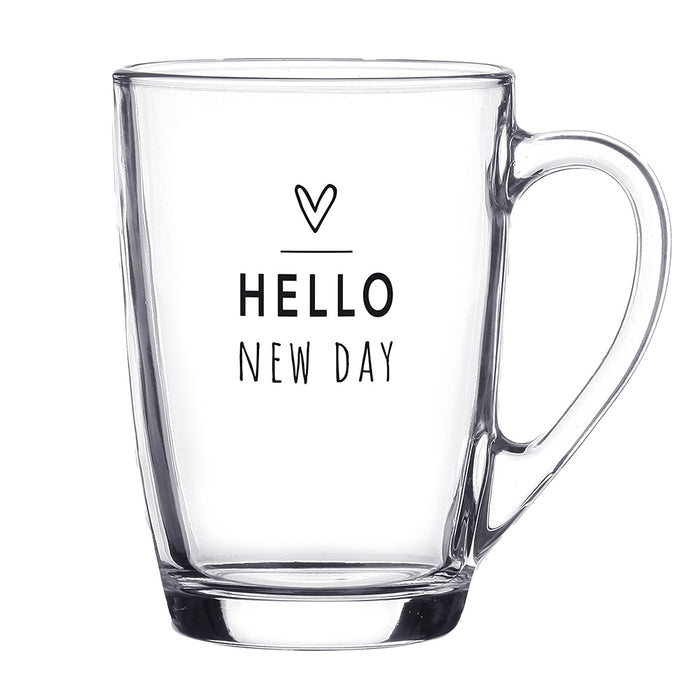 Clayre & Eef Theeglas 300 ml Glas Hart