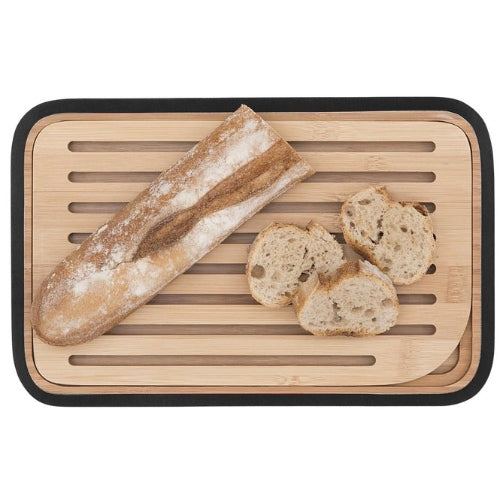 Pebbly - Broodplank, Bamboe, Zwart, 18 x 28 cm - Pebbly