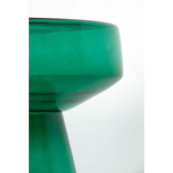 Light & Living Light&living Bijzettafel Ø37x44 cm DAKWA glas groen
