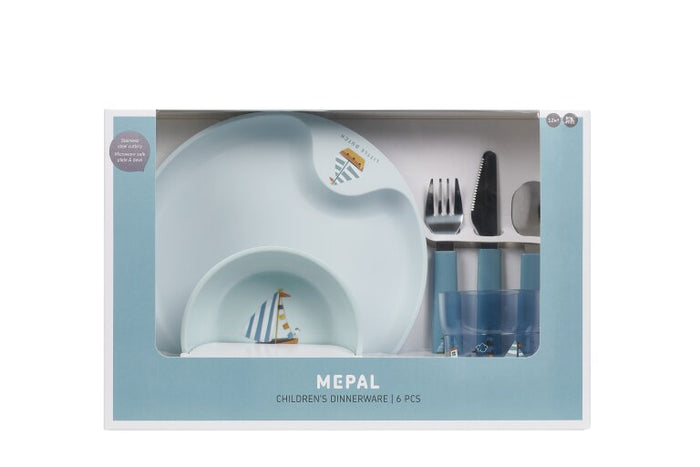 Kinderservies Mepal Mio 6-delig - Little Dutch - Sailors Bay