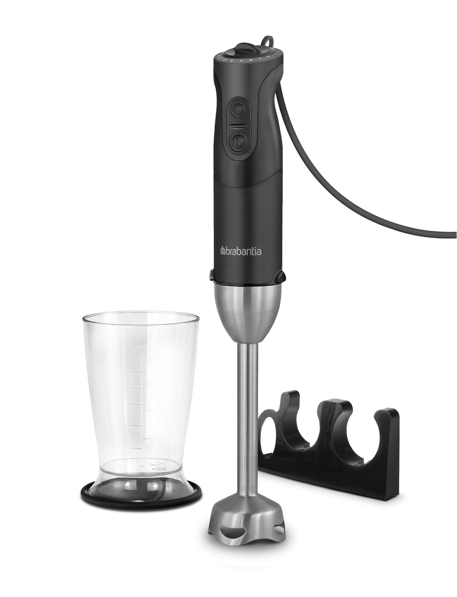 Brabantia BBEK1061MB - Staafmixer set - 1000 Watt - 8 snelheden