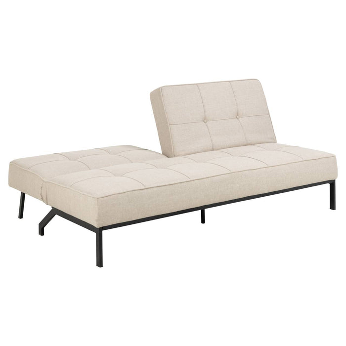 by fonQ basic Sabine Slaapbank - Geweven - Beige