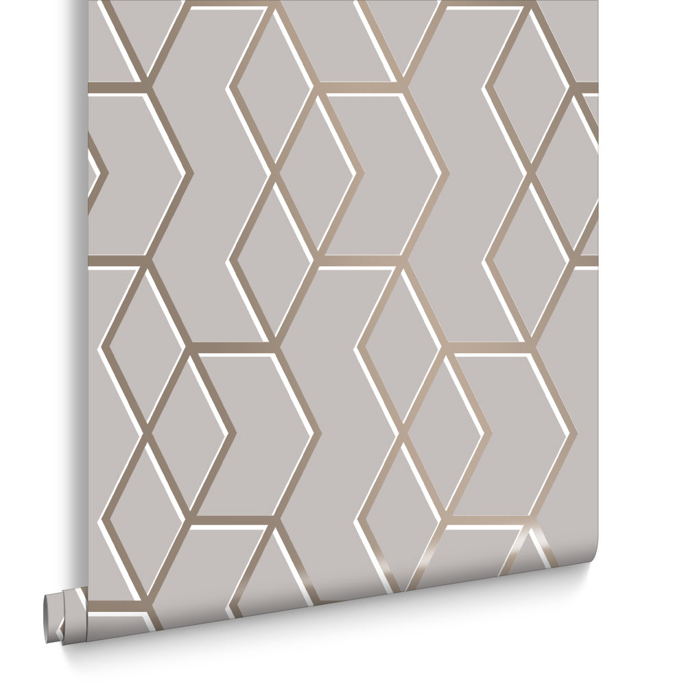 Graham & Brown vliesbehang Archetype Natural Taupe