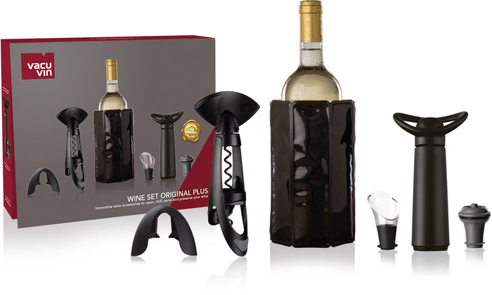 Vacu Vin Wijnset Original Plus - 6 delig