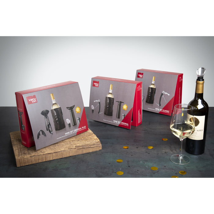 Vacu Vin Wijnset Original Plus - 6 delig