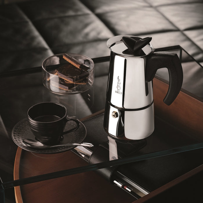 Bialetti Musa Induction Percolator - 4 kops - Zilver