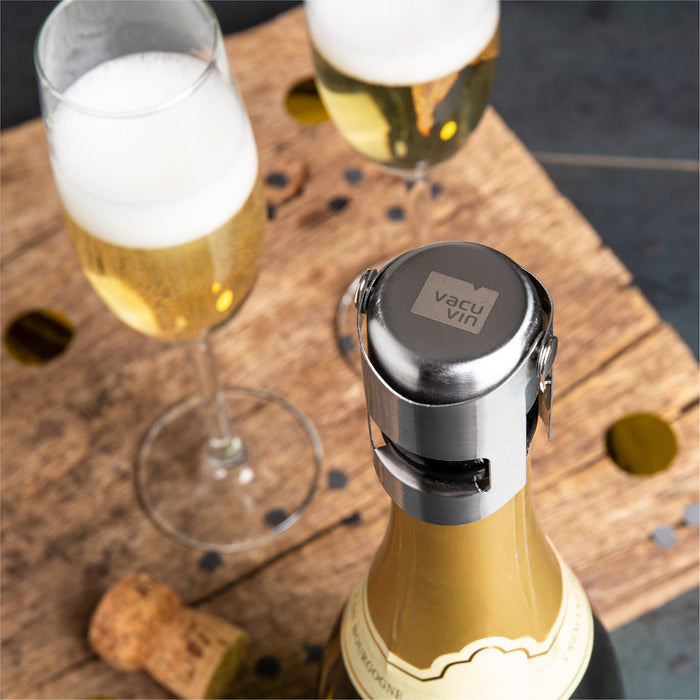 Vacu Vin Champagnestopper roestvrij staal