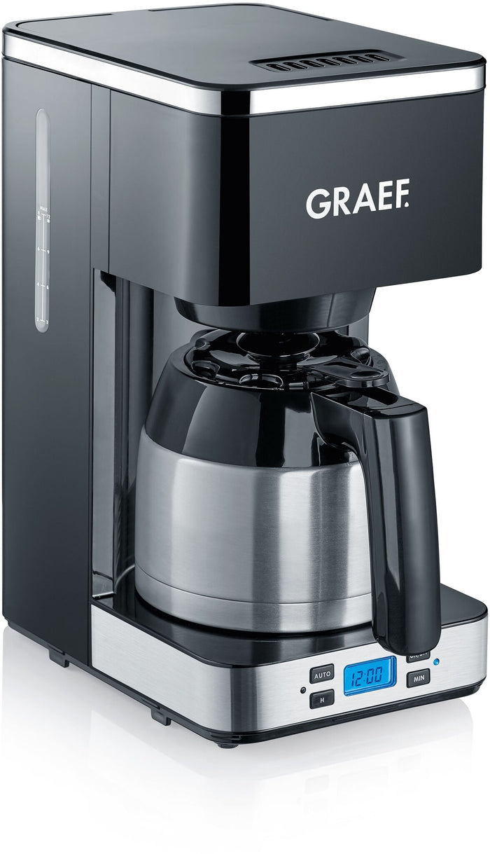 Graef filterkoffieapparaat - grijs + zwart