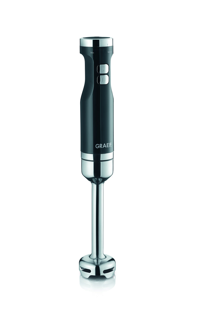 Graef staafmixerset zwart - met turbostand