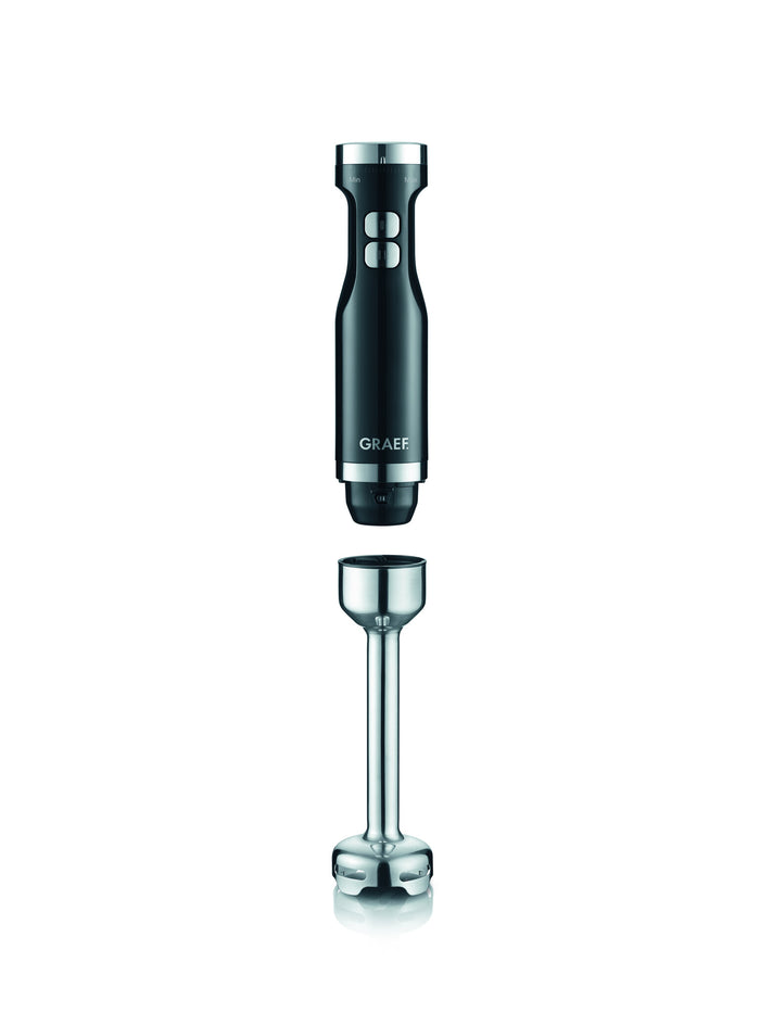 Graef staafmixerset zwart - met turbostand