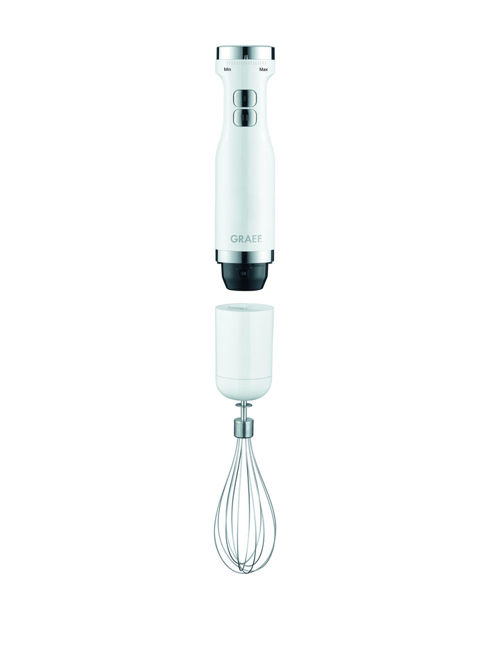 Graef staafmixerset wit - met turbostand