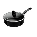 Tefal Renew Black ON Keramische Hapjespan Ø 24 cm incl. deksel