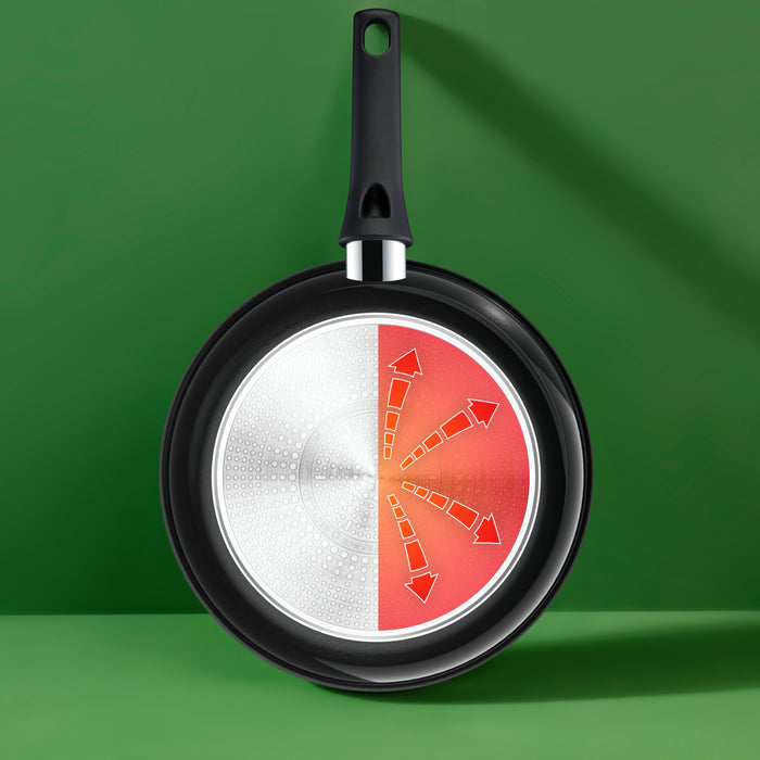 Tefal Renew Black ON Keramische Hapjespan Ø 24 cm incl. deksel