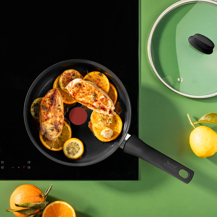 Tefal Renew Black ON Keramische Hapjespan Ø 24 cm incl. deksel