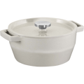 Pyrex Braadpan Slowcook Pebble 28 cm 6.3 l Wit Gietijzer