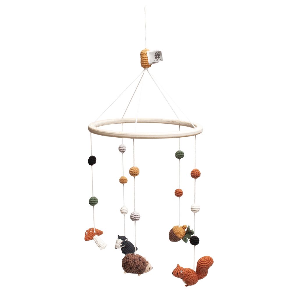 Sebra Gehaakte babymobiel bosdieren - nightfall -